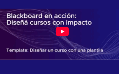 Conocé el Template de Blackboard