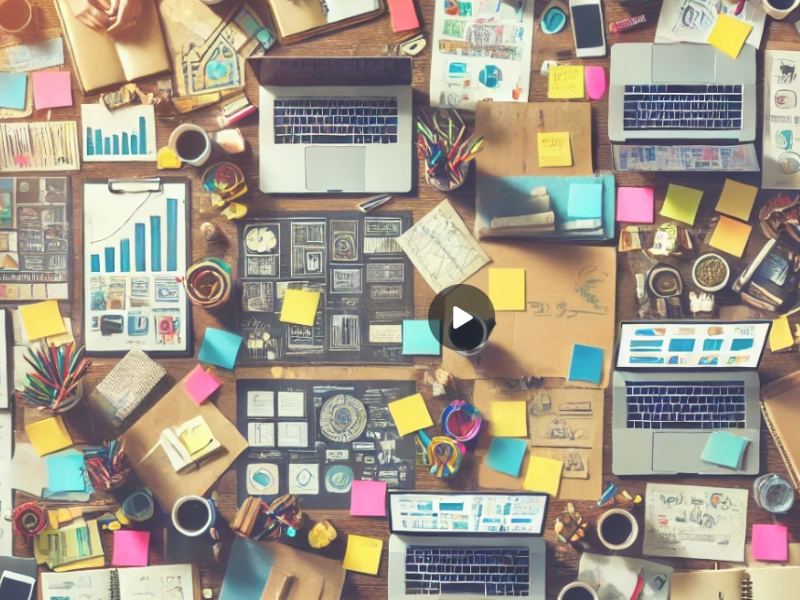 Trabajo de grupos de estudiantes