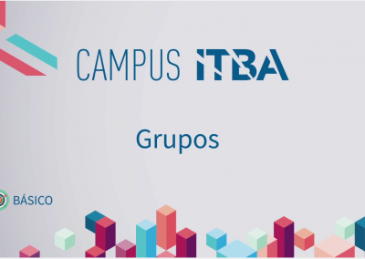 10. Cómo crear y/o administrar grupos