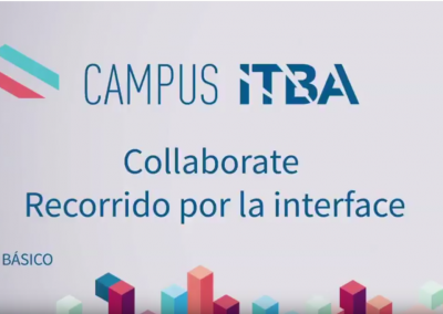 15. Recorrido por la interface BB Collaborate