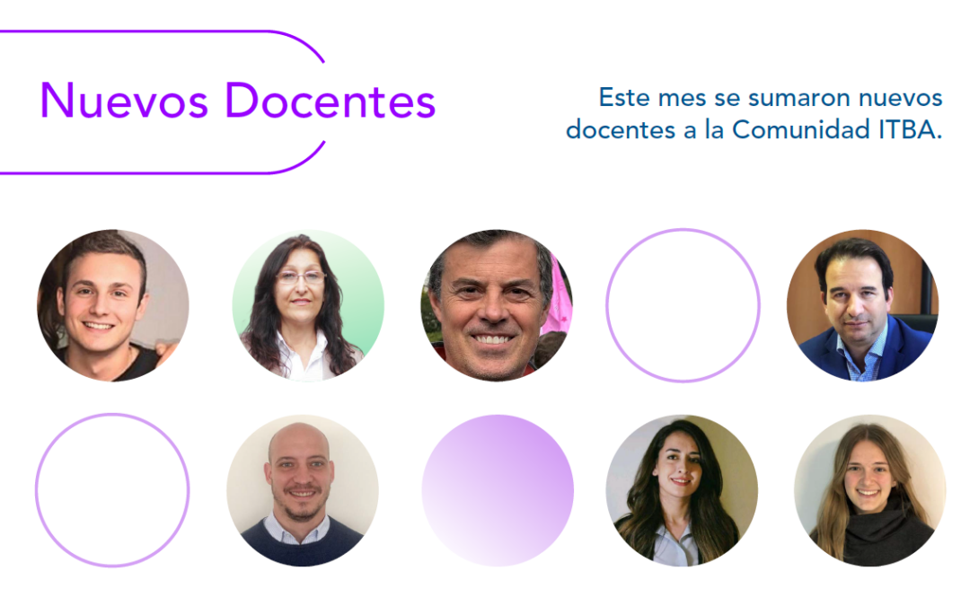 Conoce a los Nuevos Docentes | 1° Cuatrimestre 2024