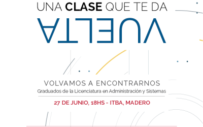Paradigma y el ITBA invitan a los graduados de la licenciatura en Administración y Sistemas a compartir un nuevo encuentro!