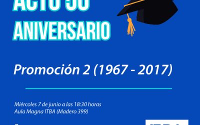 Acto 50° aniversario Promoción 2 (1967 – 2017)